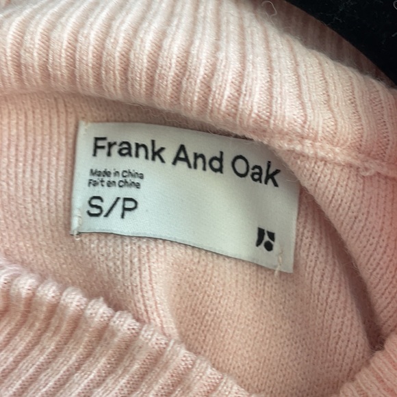 Mockneck Sweater in Light Pink - Picture 2 of 3